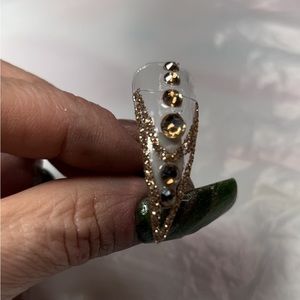 Happy New Year Custom Press On Nails